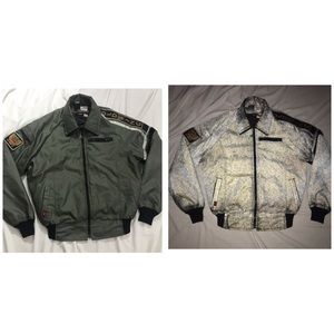 Vintage Goldwing reflective motorcycle jacket
